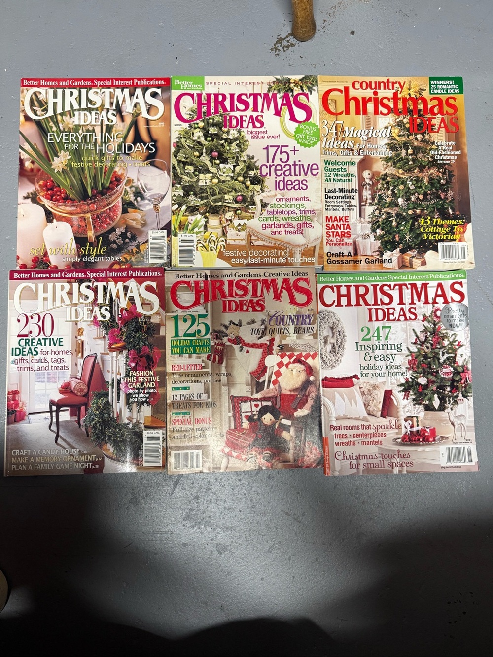 Homes & Gardens Christmas Ideas 1988-2011 Country 347 Ideas